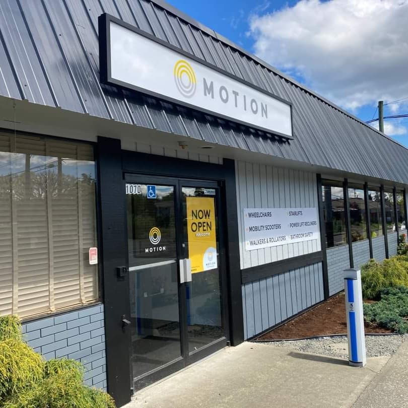 Motion Courtenay storefront entrance