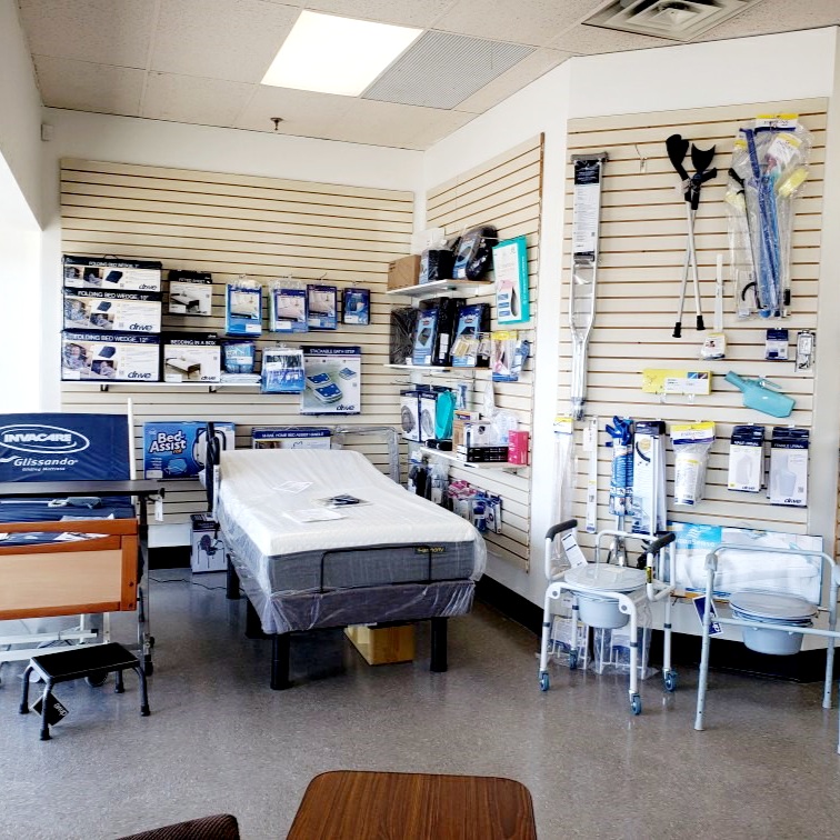 Hawkesbury showroom - home care beds, bathroom safety display