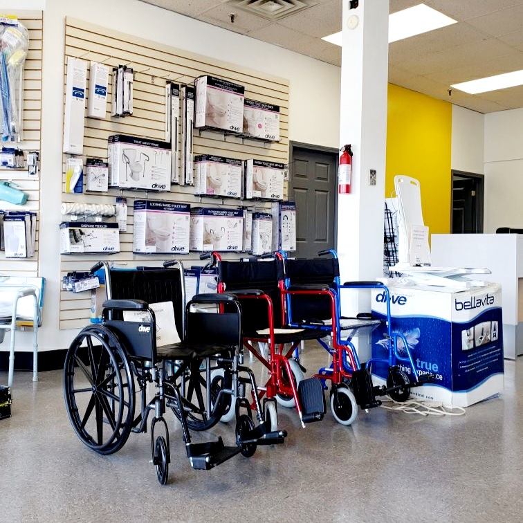Hawkesbury showroom - wheelchair display