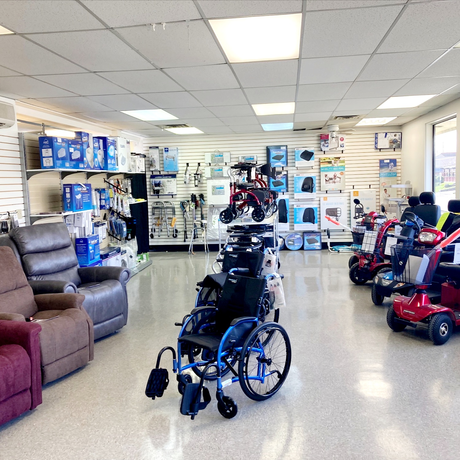 Motion Courtenay showroom
