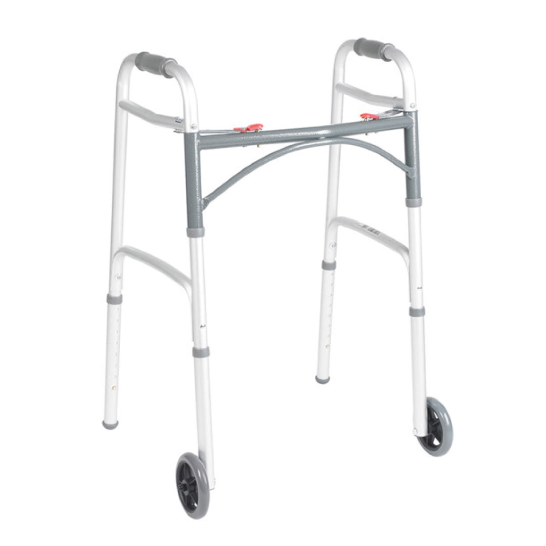 Deluxe folding walker